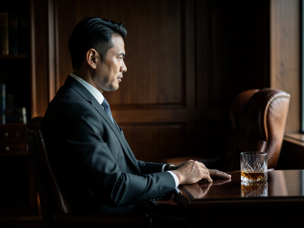 Executive study atmosphere